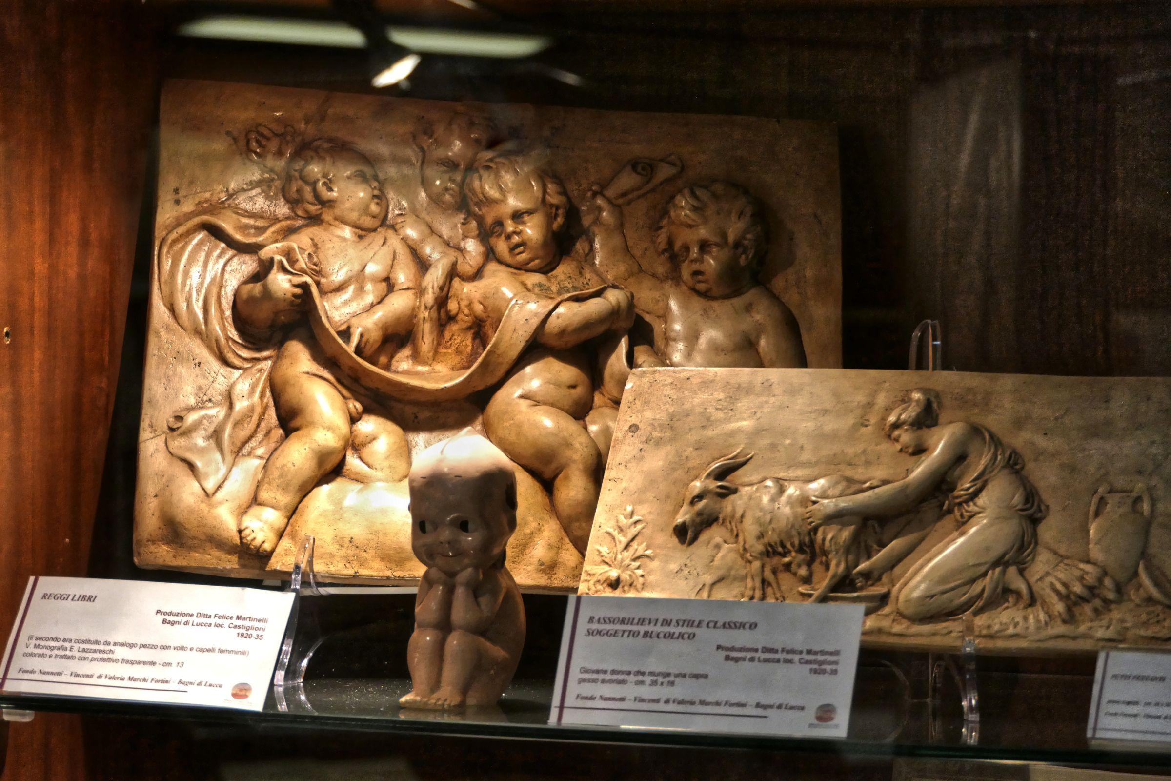 bassorilievi figurinai Paolo Cresci emigrazione
