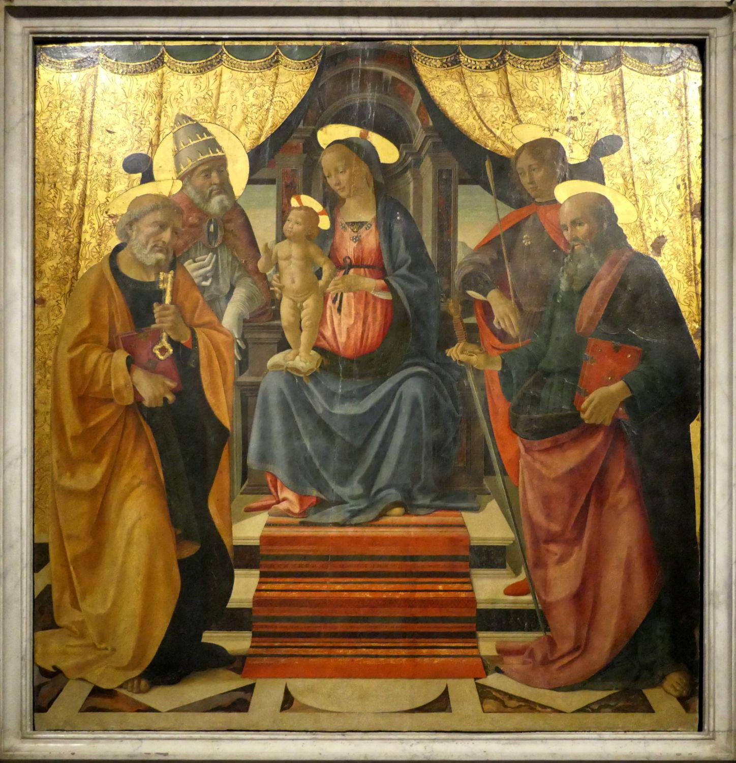 Sacra Conversazione Ghirlandaio Museo Cattedrale Lucca
