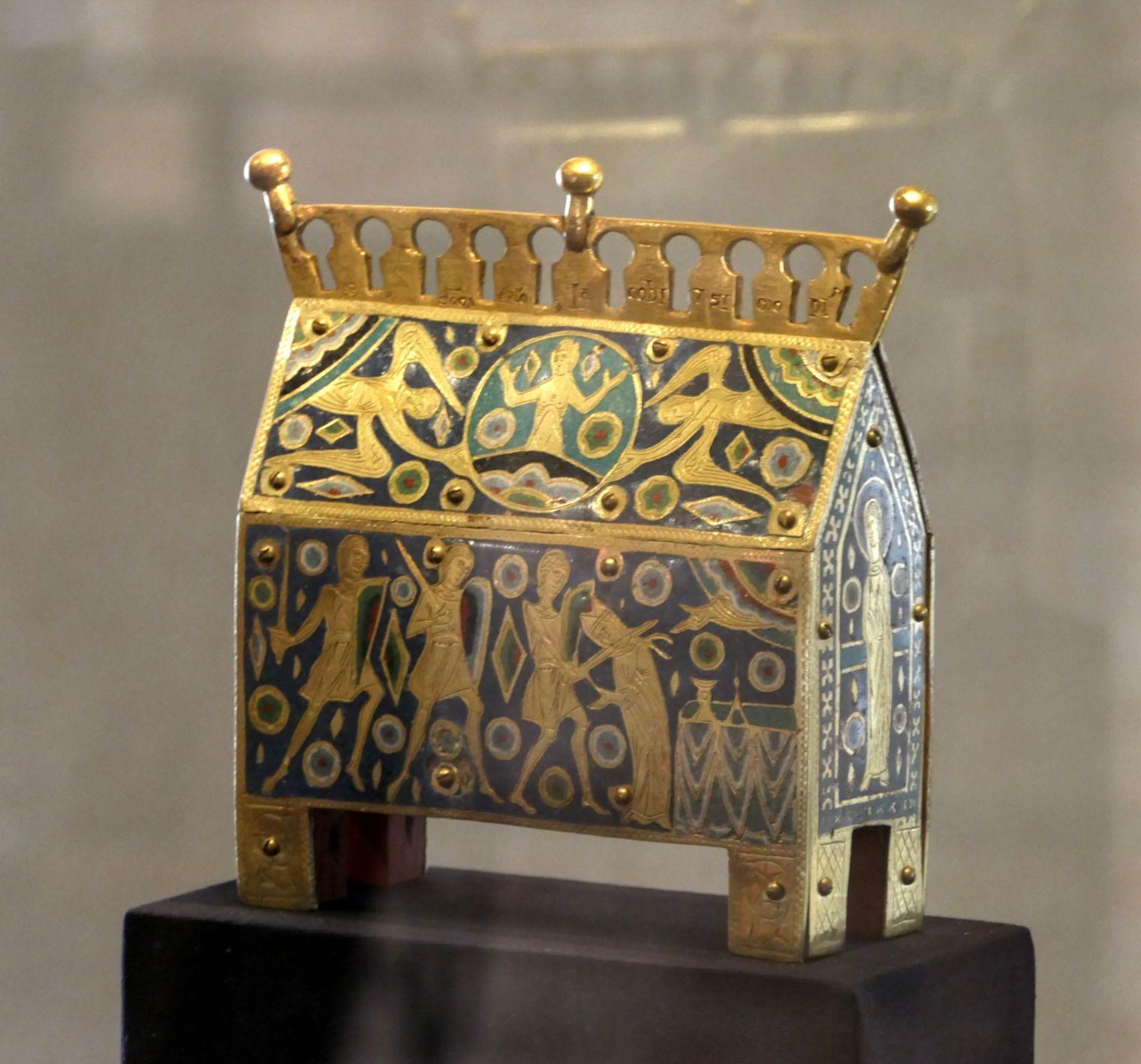 Reliquiario Limoges Museo Cattedrale Lucca