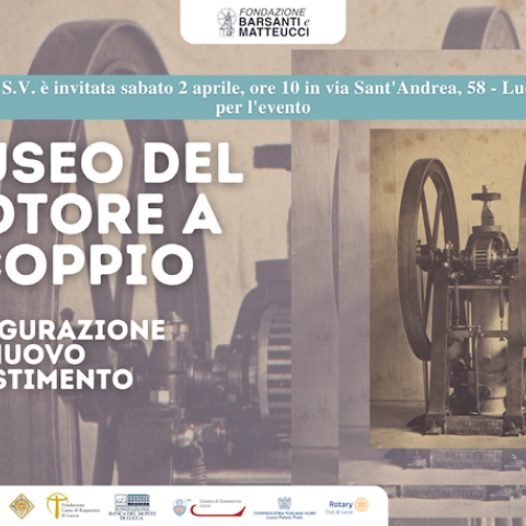 Invito inaugurazione Museo Barsanti e Matteucci